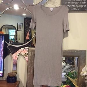 Grey Lularoe dress